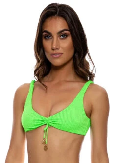 Top Scoop Que Sera Sera Neon Lime -Agua de Coco Shop scoop que sera sera neon lime 2