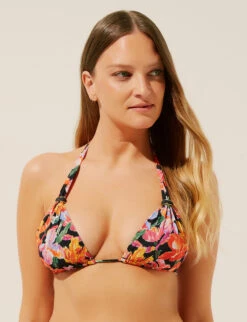 Agua De Coco Top Media Floral Ikat -Agua de Coco Shop top adc top media floral ikat 3