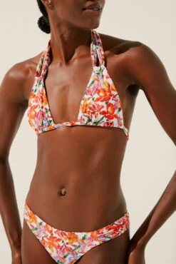 Agua De Coco Top Media Franzida Floral Ikat -Agua de Coco Shop top adc top media franzida floral ikat 4