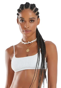 Top Bela Textura Softcell-off White