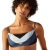 Tricolor Jeans Bikini Top - Top Venus Jeans