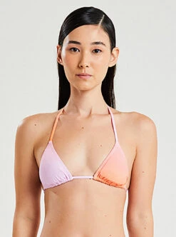 Top Cortininha Lacinho Degrade Sunrise