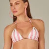 Top Biquini Monaco Listras Pink