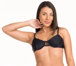 Top Cordao Duplo Preto