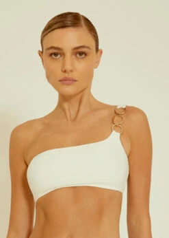 Top Rings Bikini Off White