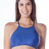 Top Cropped Frente Unica Arara Azul