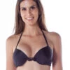 Top Bolha Drape Preto