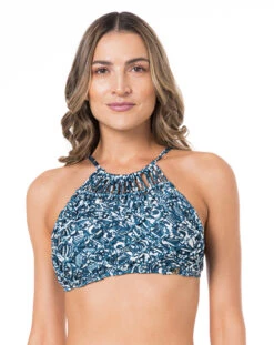 Top Dobrado Macrame Renda