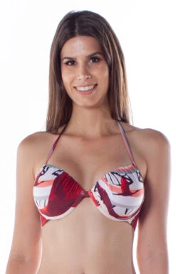 Top Drape Turbinado Guara Vermelho
