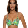 Top High Oasis Babe Multi Green