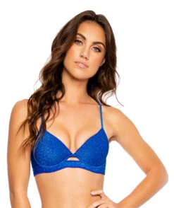 Top Peek A Boo Stardust Royal Blue