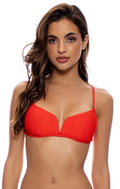 Top Splice Hot Tropics Red
