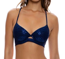 Top Underwire Lux Midnight Blue -Agua de Coco Shop top lulifama top underwire lux midnight blue 5