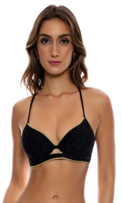 Top Underwire Stardust Black