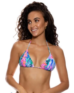 Top Wavy Ruched She`s Electric