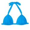 Blue Padded Triangle Bikini Top - Blue Tri Fixo