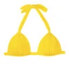 Yellow Padded Triangle Swimsuit Top - Ipe Tri Fixo