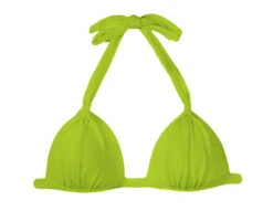 Light Green Padded Triangle Bikini Top - Jureia Tri Fixo