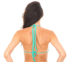 Sea Green Push-up triangle Bikini top - Mare Cortinao  -Agua de Coco Shop top riodesol mare cortinao 2
