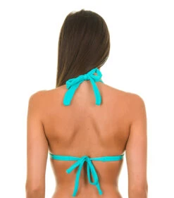 Sky Blue Padded Triangle Bikini Top - Sky Tri Fixo -Agua de Coco Shop top riodesol sky tri fixo 1