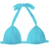 Sky Blue Padded Triangle Bikini Top - Sky Tri Fixo