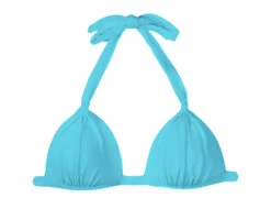 Sky Blue Padded Triangle Bikini Top - Sky Tri Fixo