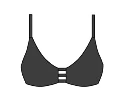 Top Bora-black Bra-trio -Agua de Coco Shop top riodesol top bora black bra trio 6