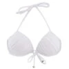 White Textured Push Up Top - Top Cloque Branco Balconet