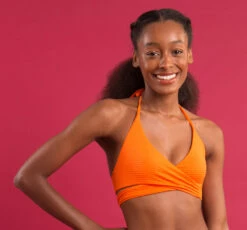 Top Dots-orange Kate -Agua de Coco Shop top riodesol top dots orange kate 8