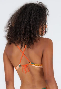 Top El-arco Bralette-orange -Agua de Coco Shop top riodesol top el arco bralette orange 2