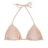 Accessorized Nude Pink Bikini Top - Top Essence Frufru