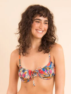 Agua de Coco Shop -Agua de Coco Shop top riodesol top jungle balconet tie 1