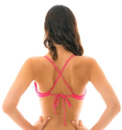 Back Crossed And Frilled Pink Fuchsia Crop Top - Top Olinda Babado 6 Back Crossed And Frilled Pink Fuchsia Crop Top - Top Olinda Babado -Agua de Coco Shop top riodesol top olinda babado 2