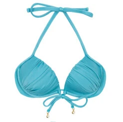 Sky Blue Balconette Bikini Top - Top Orvalho Balconet