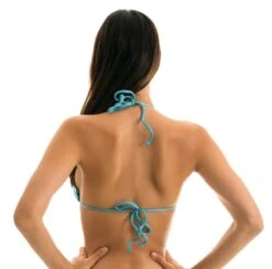 Light Blue Triangol Bikini Top - Top Orvalho Frufru -Agua de Coco Shop top riodesol top orvalho frufru 2