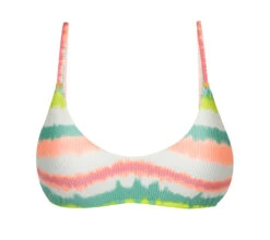 Tie-dye Stripe Adjustable Bralette Top - Top Revelry Bralette