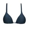 Iridescent Navy Top With Straight Straps - Top Shark Invisible