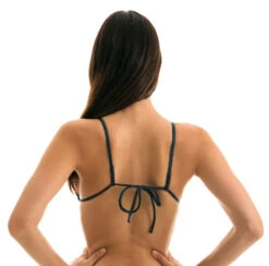 Iridescent Navy Top With Straight Straps - Top Shark Invisible -Agua de Coco Shop top riodesol top shark invisible 2