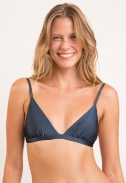 Iridescent Midnight Blue Adjustable Triangle Top - Top Shark Tri-fixo