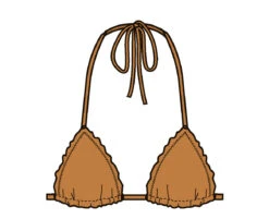 Top Shimmer-copper Frufru -Agua de Coco Shop top riodesol top shimmer copper frufru 4