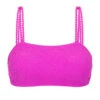 Magenta Pink Textured Bra And Twisted Rope - Top St-tropez-pink Reto