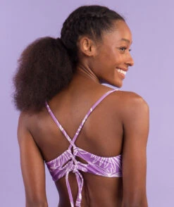 Top Trail-purple Tank-tie -Agua de Coco Shop top riodesol top trail purple tank tie 2
