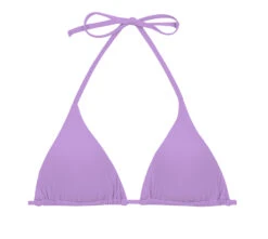 Lilac Sliding Triangle Top With Removable Foam Pads - Top Uv-harmonia Tri-inv