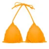 Orange-yellow Triangle Top With Wavy Edges - Top Uv-pequi Tri