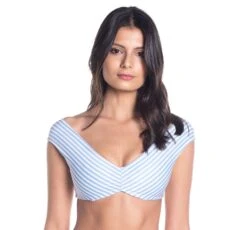 Bbs X Saha - Reversible Bra Bikini Flowers / Stripes - Top Aurora Floral Sweetness -Agua de Coco Shop top saha top aurora floral sweetness 3