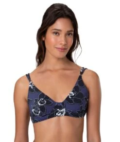 Top Triangulo Arco Vanilla Azul